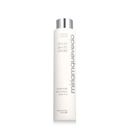 Miriam Quevedo Glacial White Caviar Hydra Pure Rescue Mask 250ml Maschera idratante per capelli donna