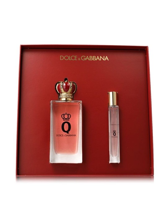 Dolce Gabbana Q by Dolce & Gabbana Gift set eau de parfum 100 ml and miniature eau de parfum 10 ml donna 100ml Dolce Gabbana www