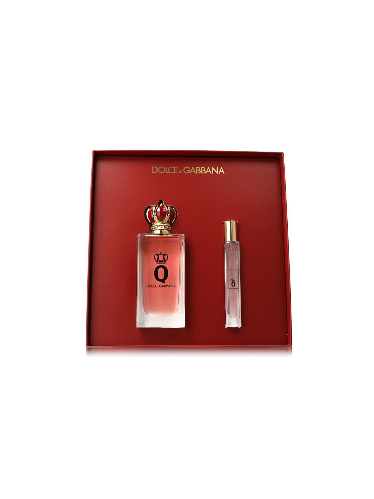 Dolce Gabbana Q by Dolce & Gabbana Gift set eau de parfum 100 ml and miniature eau de parfum 10 ml donna 100ml Dolce Gabbana www