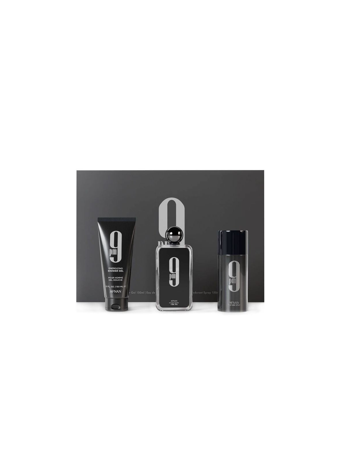 Afnan 2100 Set regalo eau de parfum 100 ml gel doccia 200 ml e deospray 250 ml uomo
