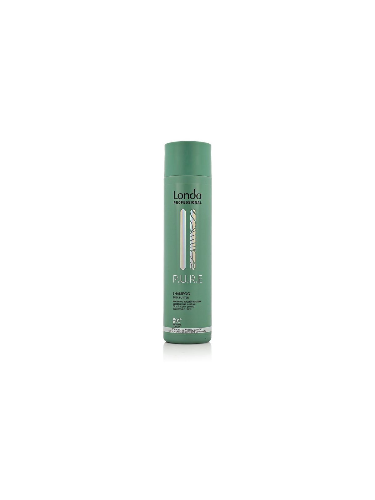 Shampoo delicato per capelli secchi senza luminositï¿½ï¿½. Londa Professional P U R E Shampoo, 250ml.