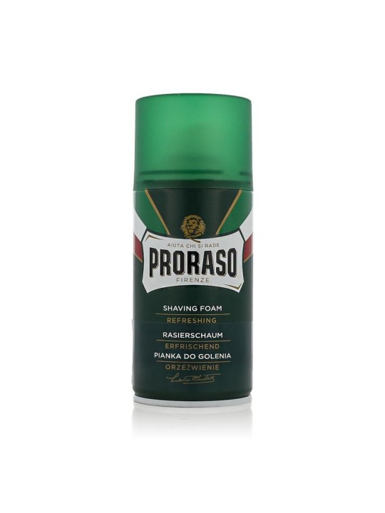 Schiuma da barba rinfrescante Proraso Green uomo 300ml