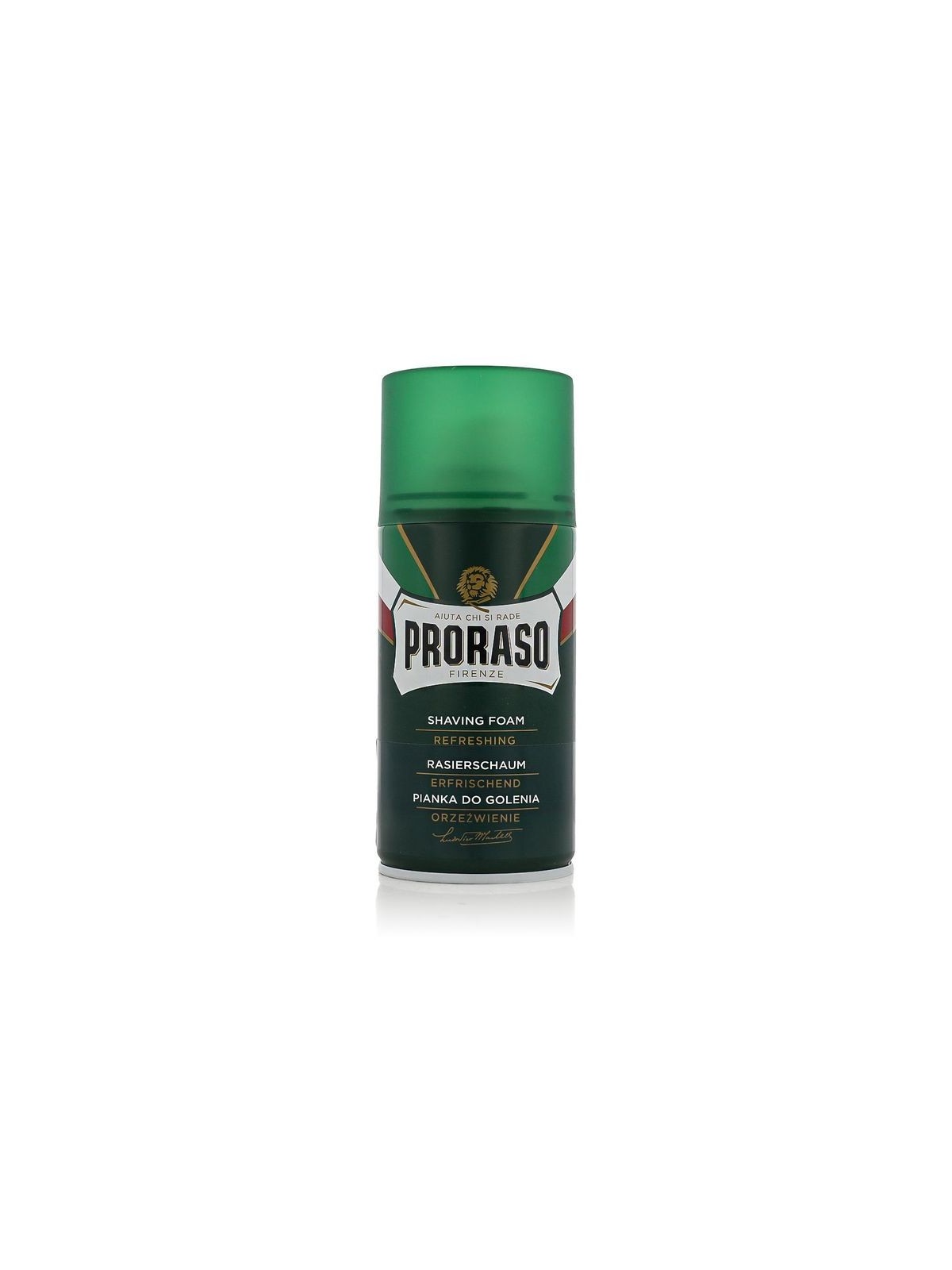 Schiuma da barba rinfrescante Proraso Green uomo 300ml