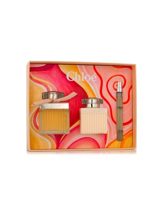 Set chloe chloe edp spray 75 ml + lozione corpo 100 ml + edp spray 10 ml SET CHLOE Chloe www.essenzetotalstyle.com 