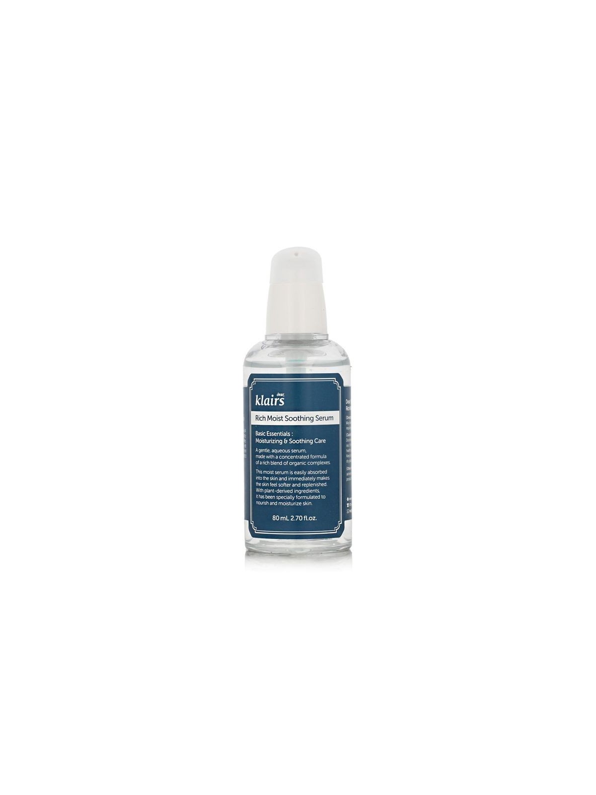 Siero Idratante Klairs RICH MOIST 80ml
