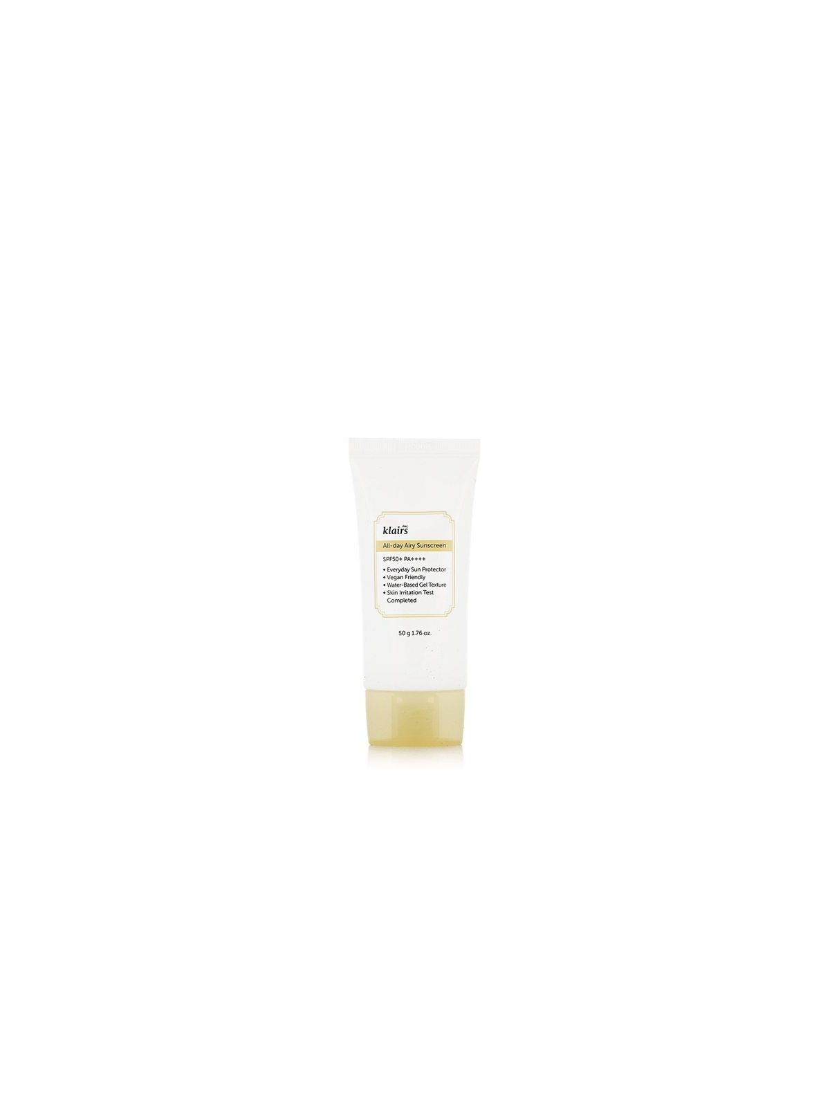 Klairs Crema Solare Aerea per Tutto il Giorno SPF50 50 gr Donna