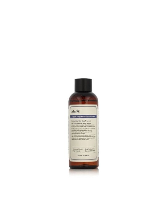 Tonico viso Klairs SUPPLE PREP, 180ml. Pelle idratata e luminosa.