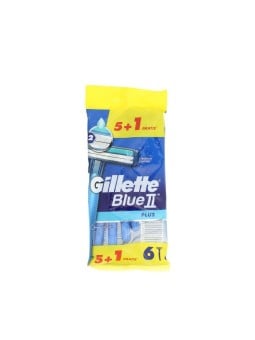 Rasoi Gillette Blue II Plus 6 Unitï¿½ï¿½ Unisex