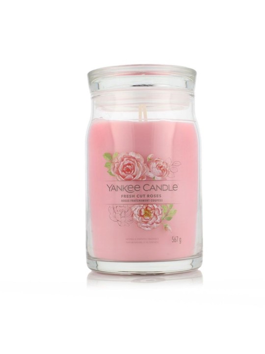 Yankee Candle Signature Scented Candle Fresh Cut Roses