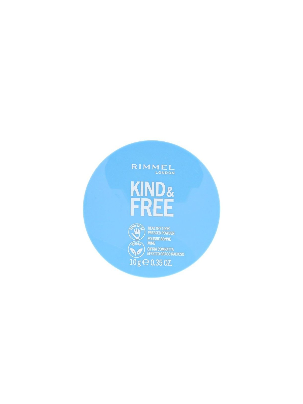 Rimmel Polvere compatta per un aspetto sano gentile e gratuito 10 g donna 01 Translucent