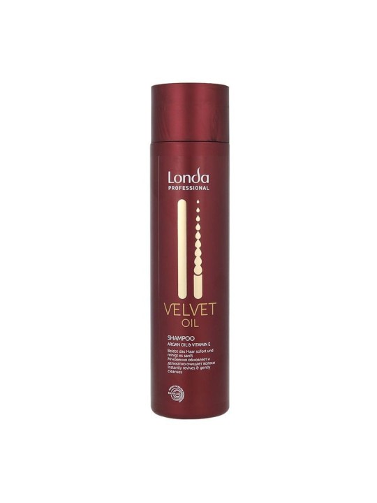 Londa Professional Velvet Oil Shampoo Shampoo rivitalizzante con olio di argan donna 250ml