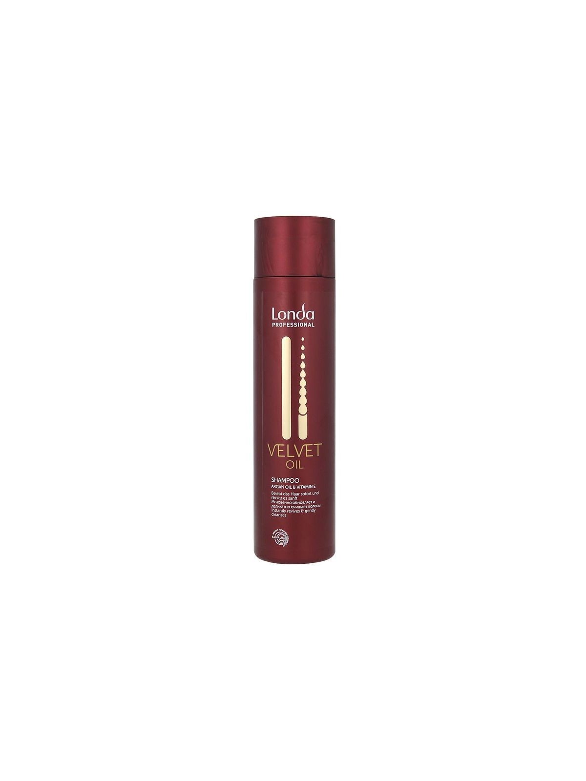Londa Professional Velvet Oil Shampoo Shampoo rivitalizzante con olio di argan donna 250ml