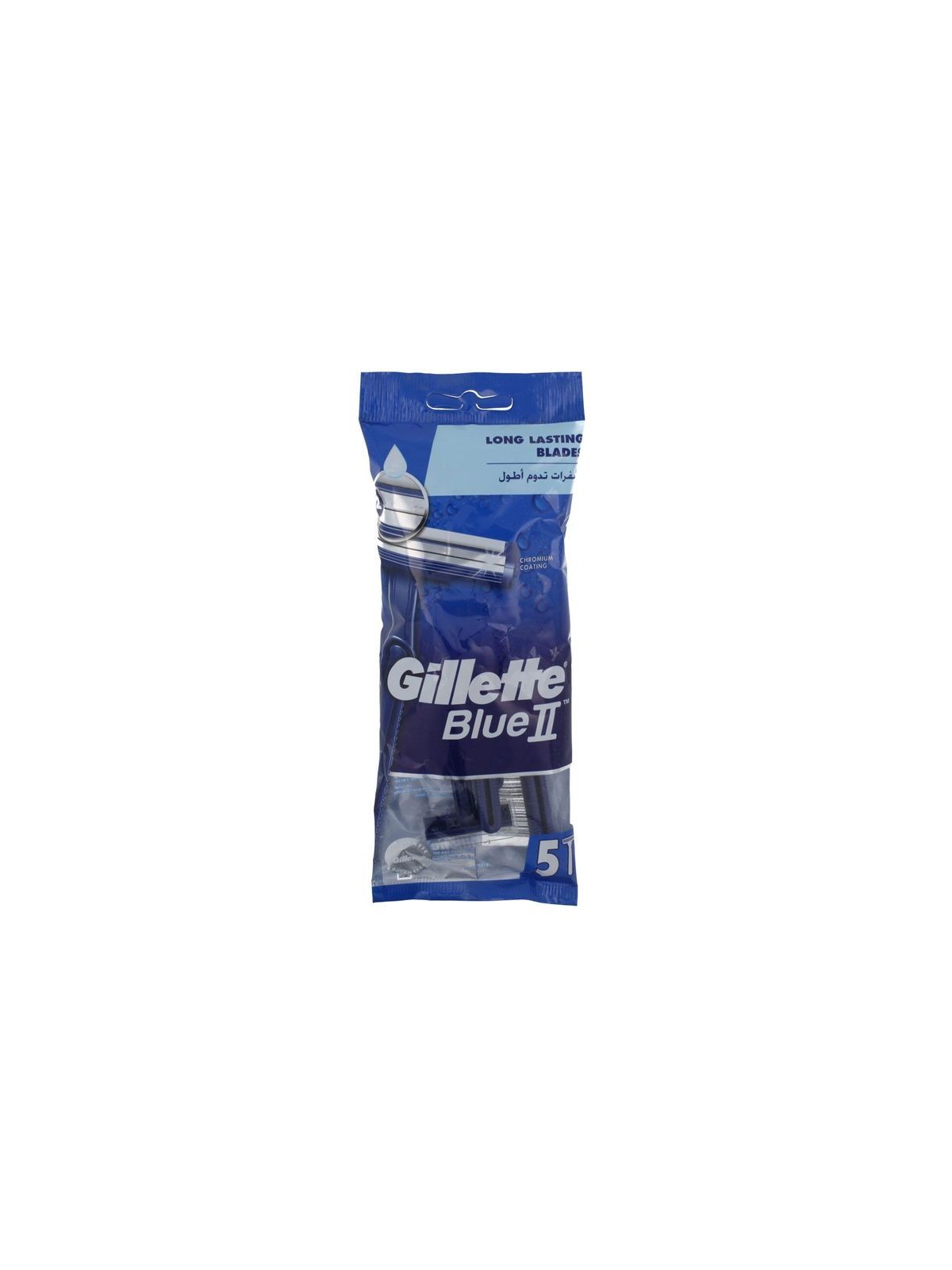 Rasoi Gillette Blue II uomo 5 lame