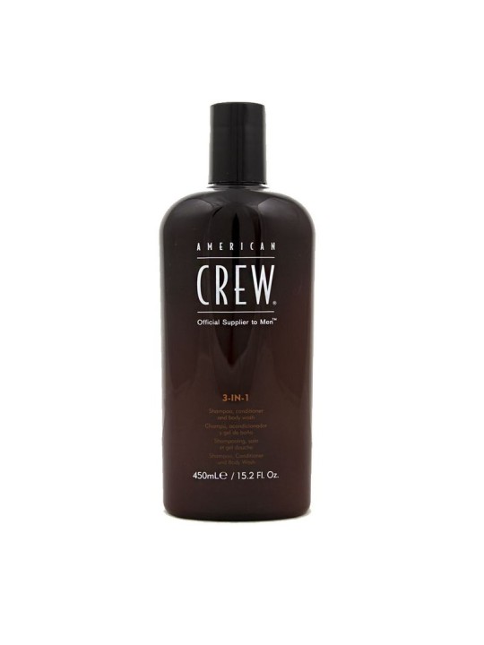 Shampoo 3 in 1 American Crew 450ml