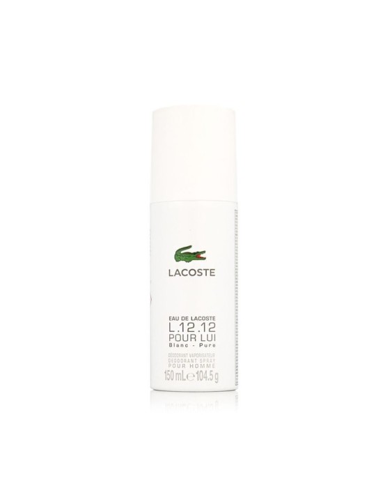 Deo Spray uomo Lacoste Eau de Lacoste L.12.12 Blanc 150ml