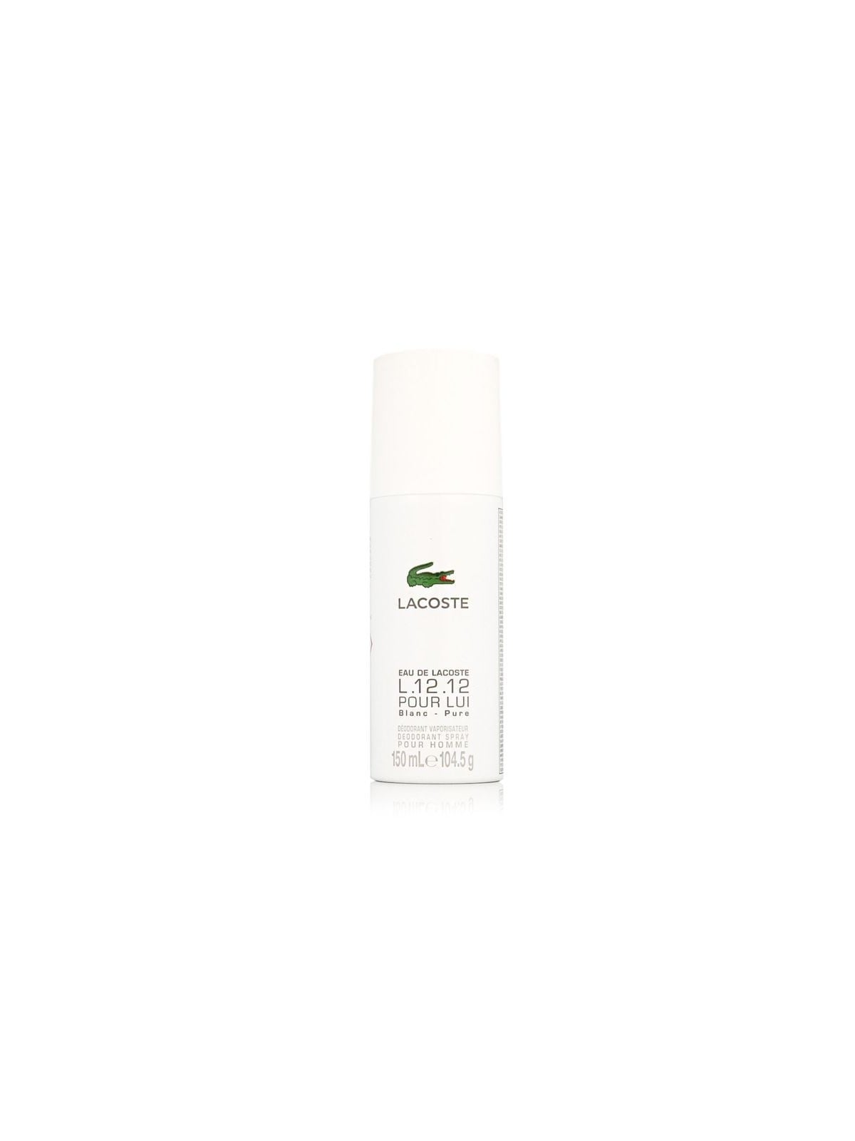 Deo Spray uomo Lacoste Eau de Lacoste L.12.12 Blanc 150ml