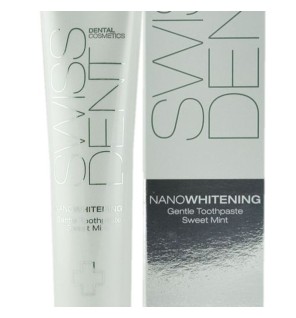 Swissdent NanoWhitening Dentifricio Delicato Sbiancante unisex 50ml