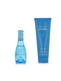 Davidoff Cool Water Woman Giftset donna 105ml eau de toilette Spray 30ml-Body Lotion 75ml