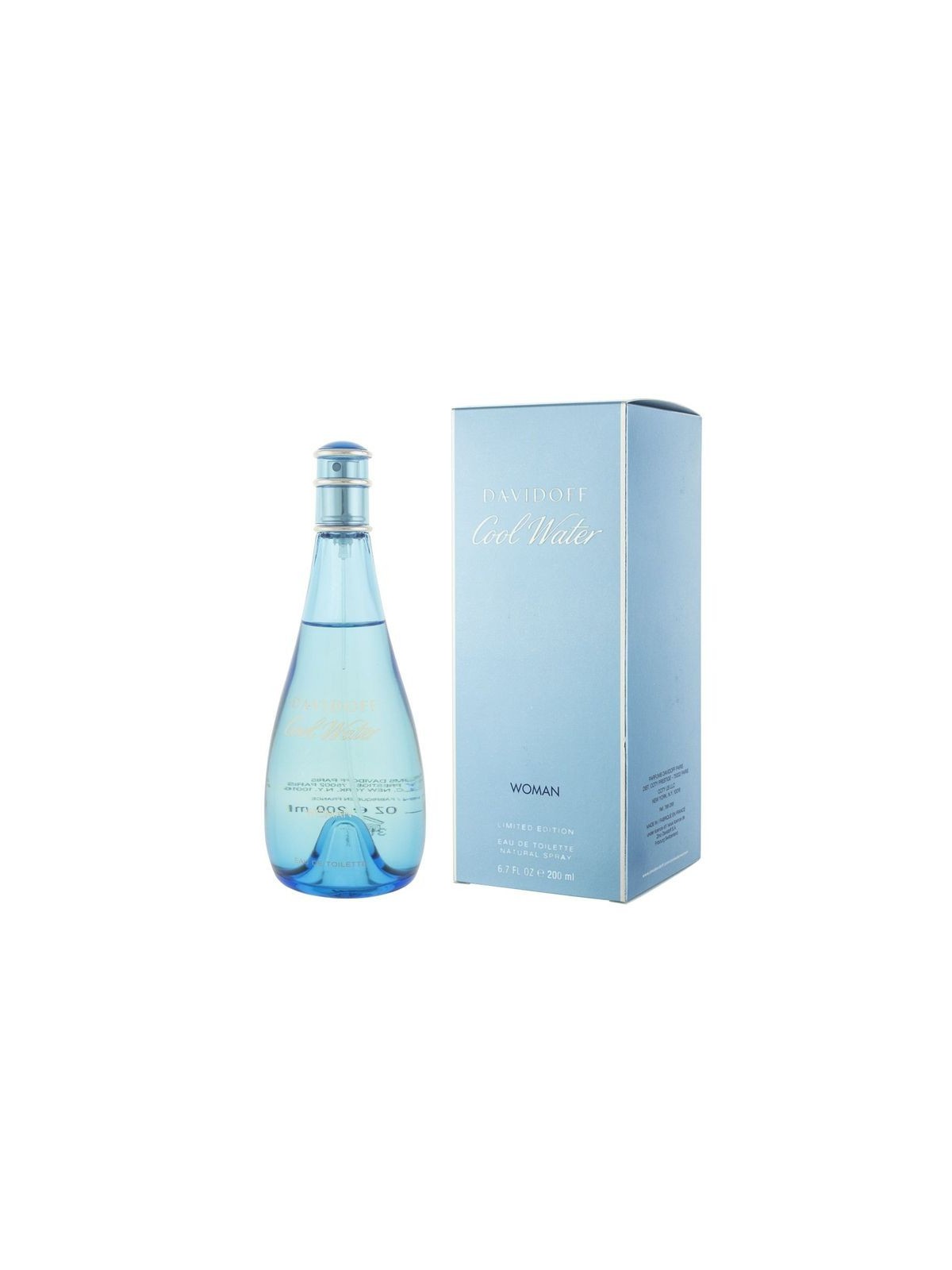Davidoff Cool Water Woman eau de toilette donna 200ml