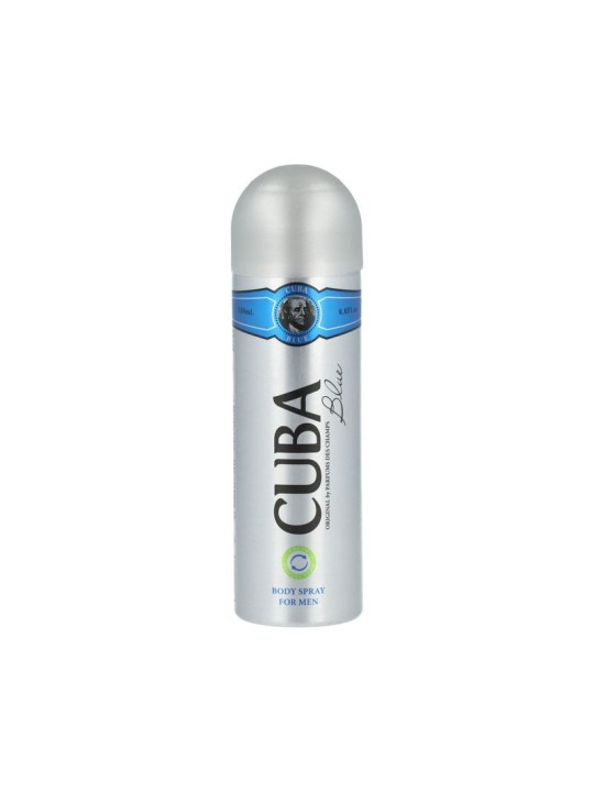 Cuba Blue Deospray for Men 200ml - Intense Freshness