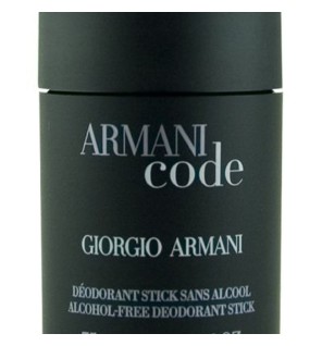 Armani Code Pour Homme Deo Stick uomo 75g Alcohol-Free