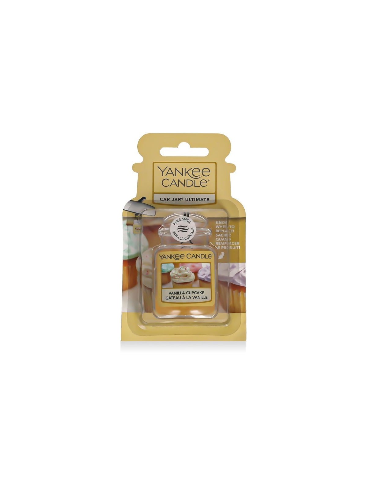 Yankee Candle Vanilla Cupcake Car Jar