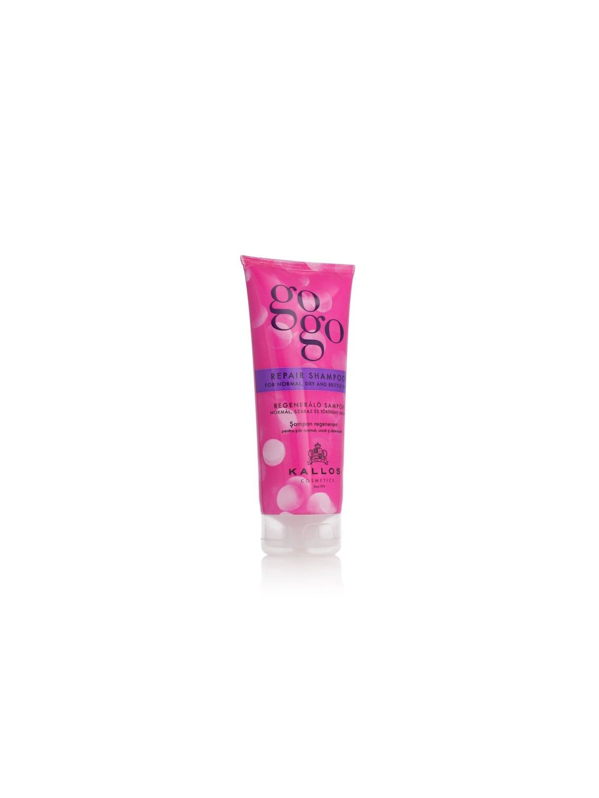 Kallos GoGo Shampoo Riparatore per Capelli Secchi Donna 200ml