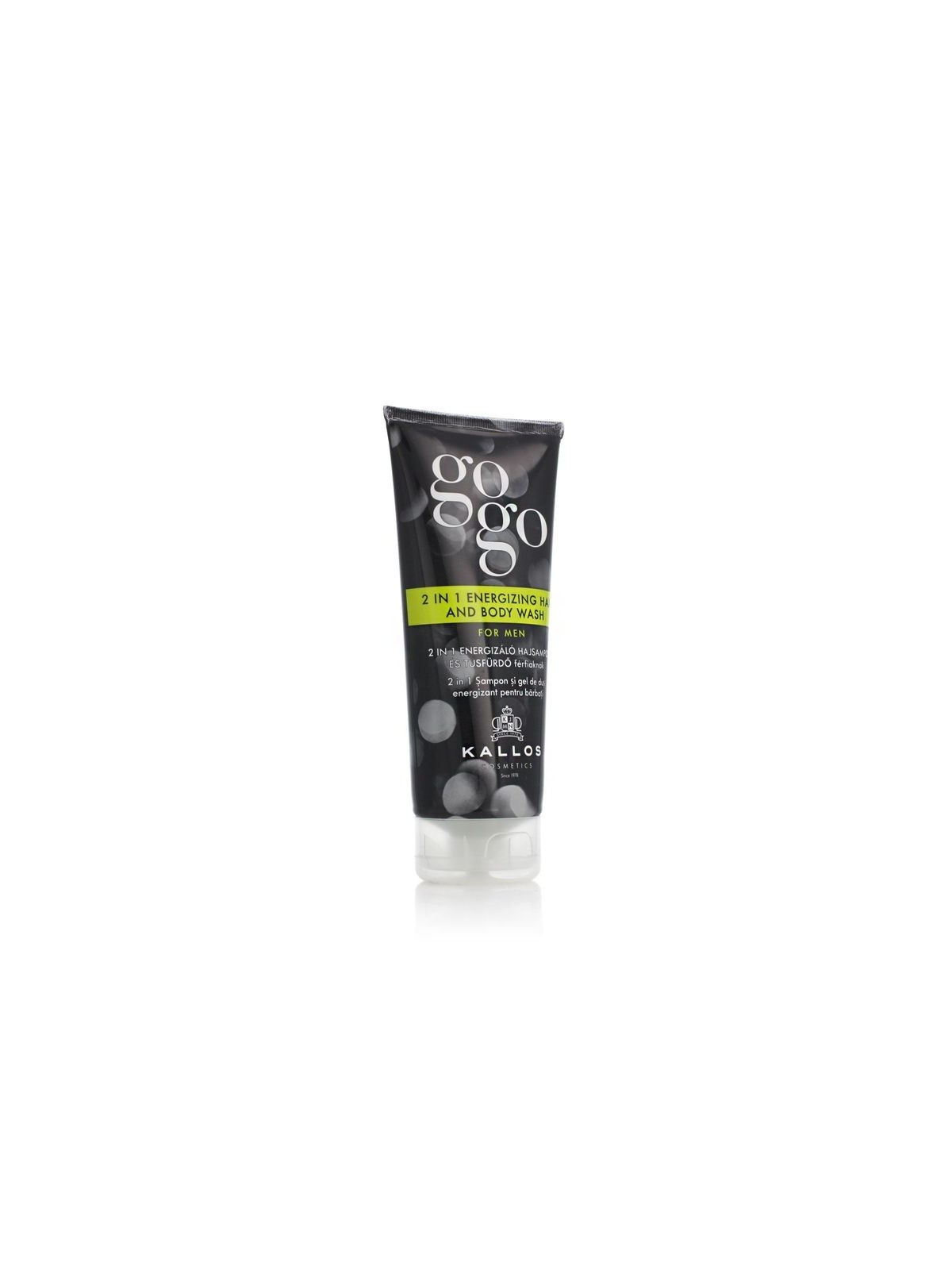 Shampoo e Doccia Energizzante per Uomo 200ml