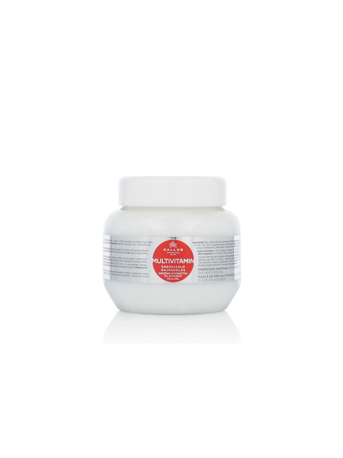 Maschera capelli energizzante multivitaminica