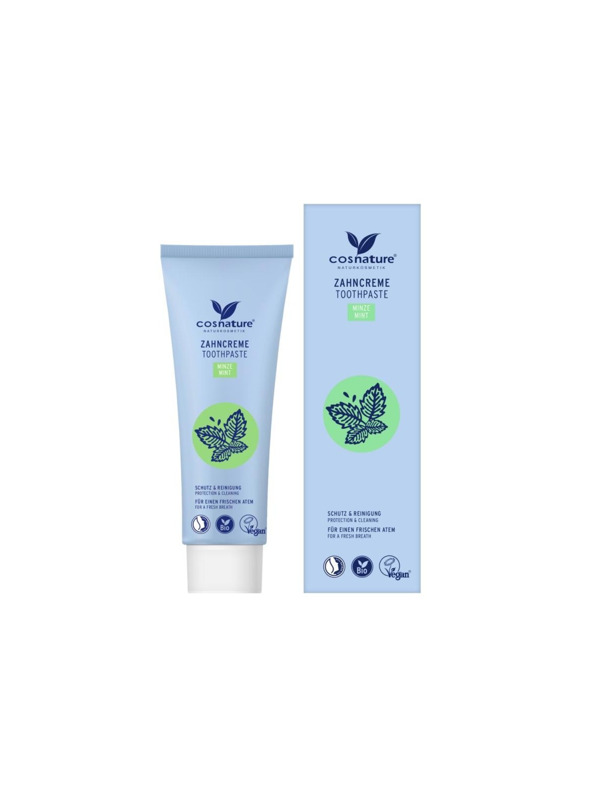 Cosnature Dentifricio Naturale alla Menta 75ml