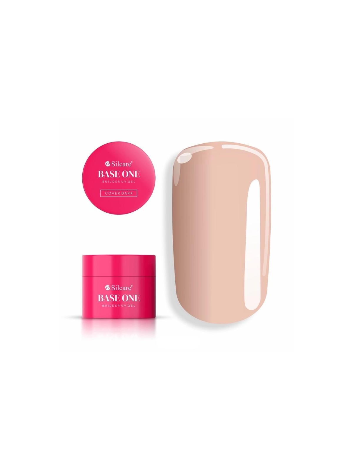 Silcare Base One Builder Gel Coprente Dark 50g