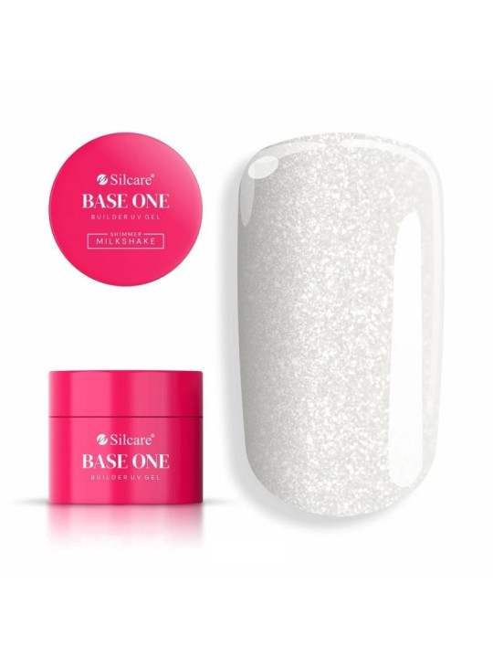 Gel Builder Shimmer Silcare Milkshake 50g