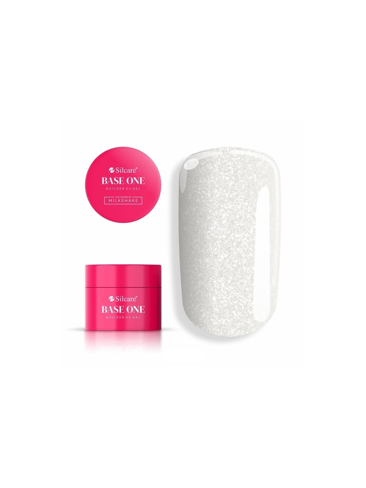 Gel Builder Shimmer Silcare Milkshake 50g
