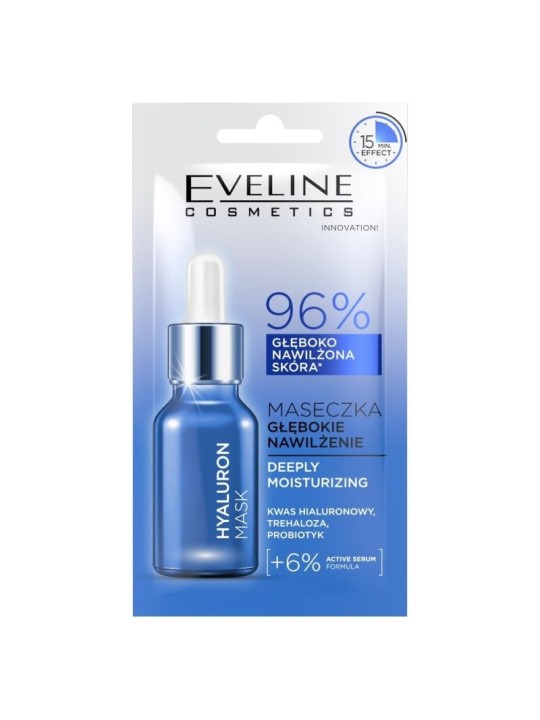 Eveline Maschera Viso all'Acido Ialuronico 8ml