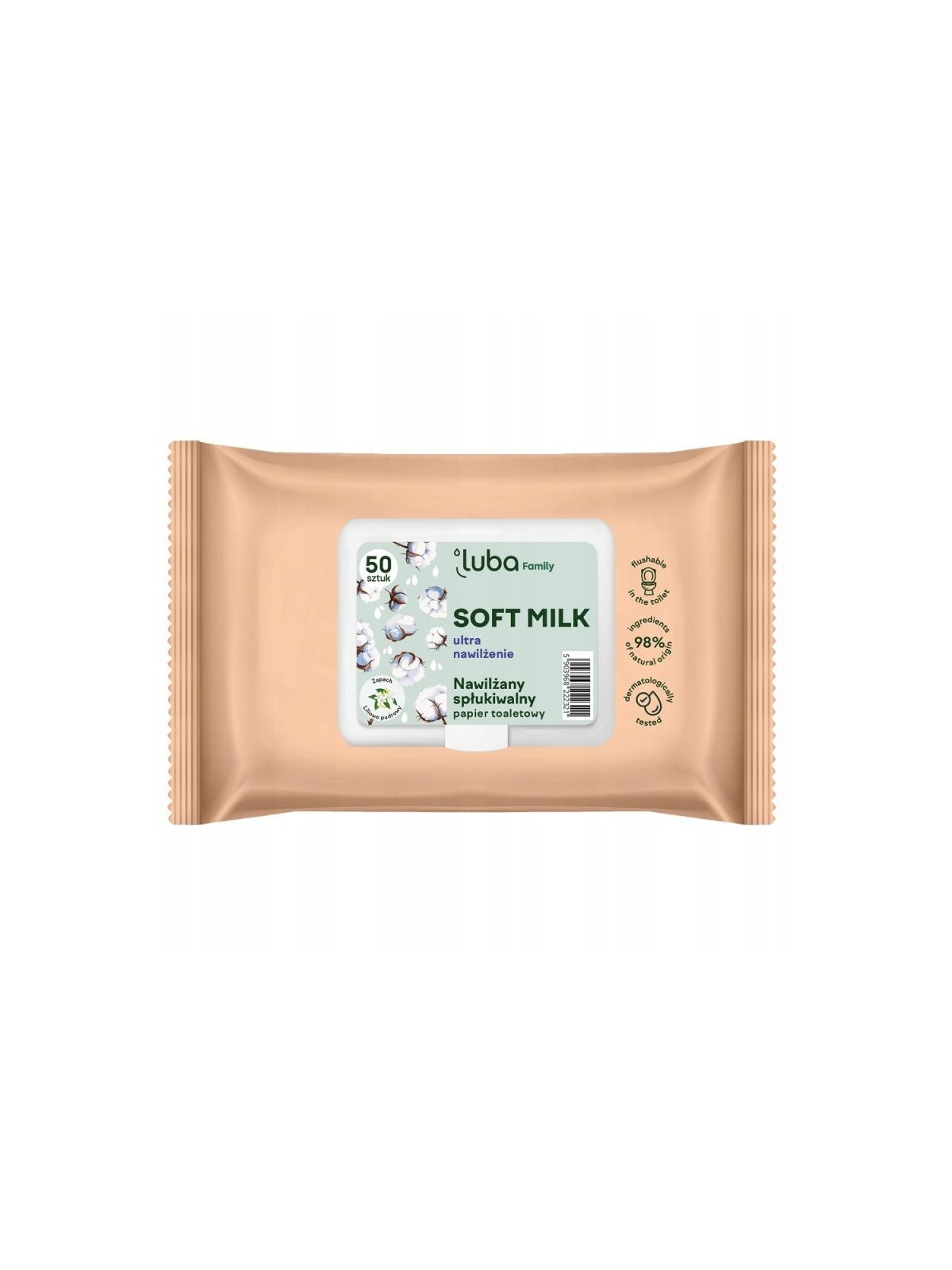 Luba Carta Igienica Inumidita Family Soft Milk