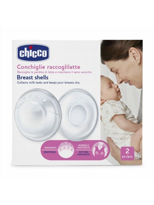 Chicco Conchiglie Allattamento - 2 Pezzi