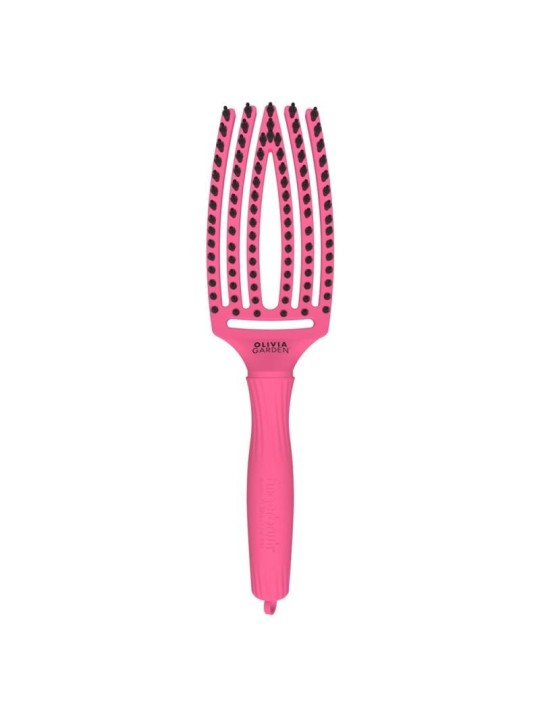 Spazzola Fingerbrush Hot Pink - Olivia Garden