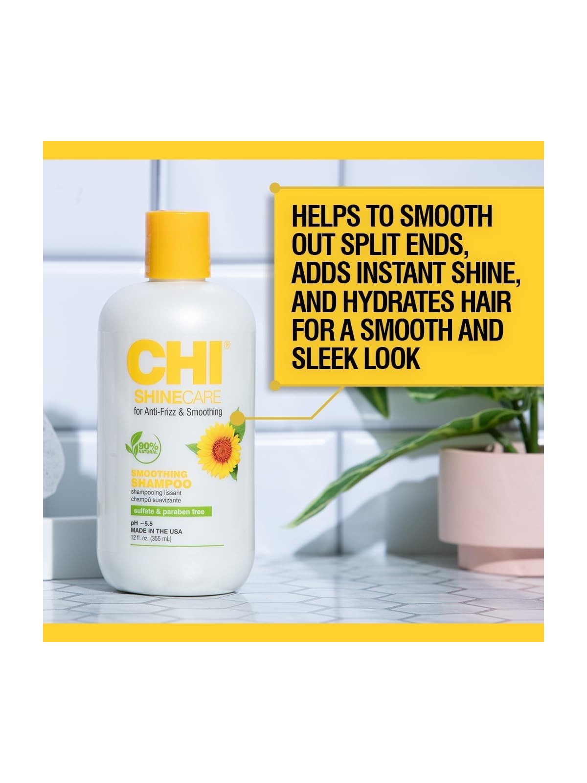 CHI ShineCare Shampoo Levigante 355ml