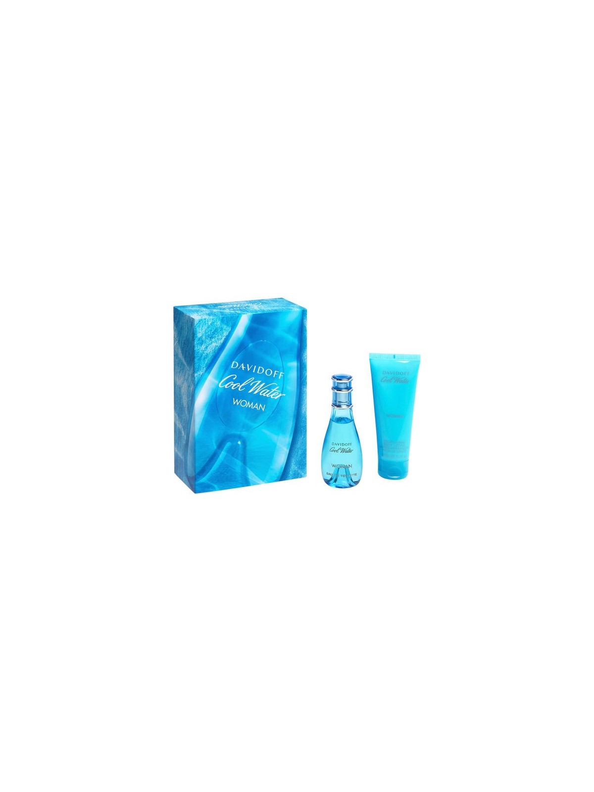 Davidoff Cool Water Woman Set Donna - Freschezza Elegante