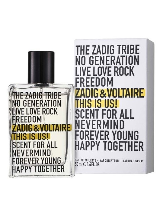 Zadig & Voltaire This is Us! SNFH eau de toilette Spray unisex 50ml