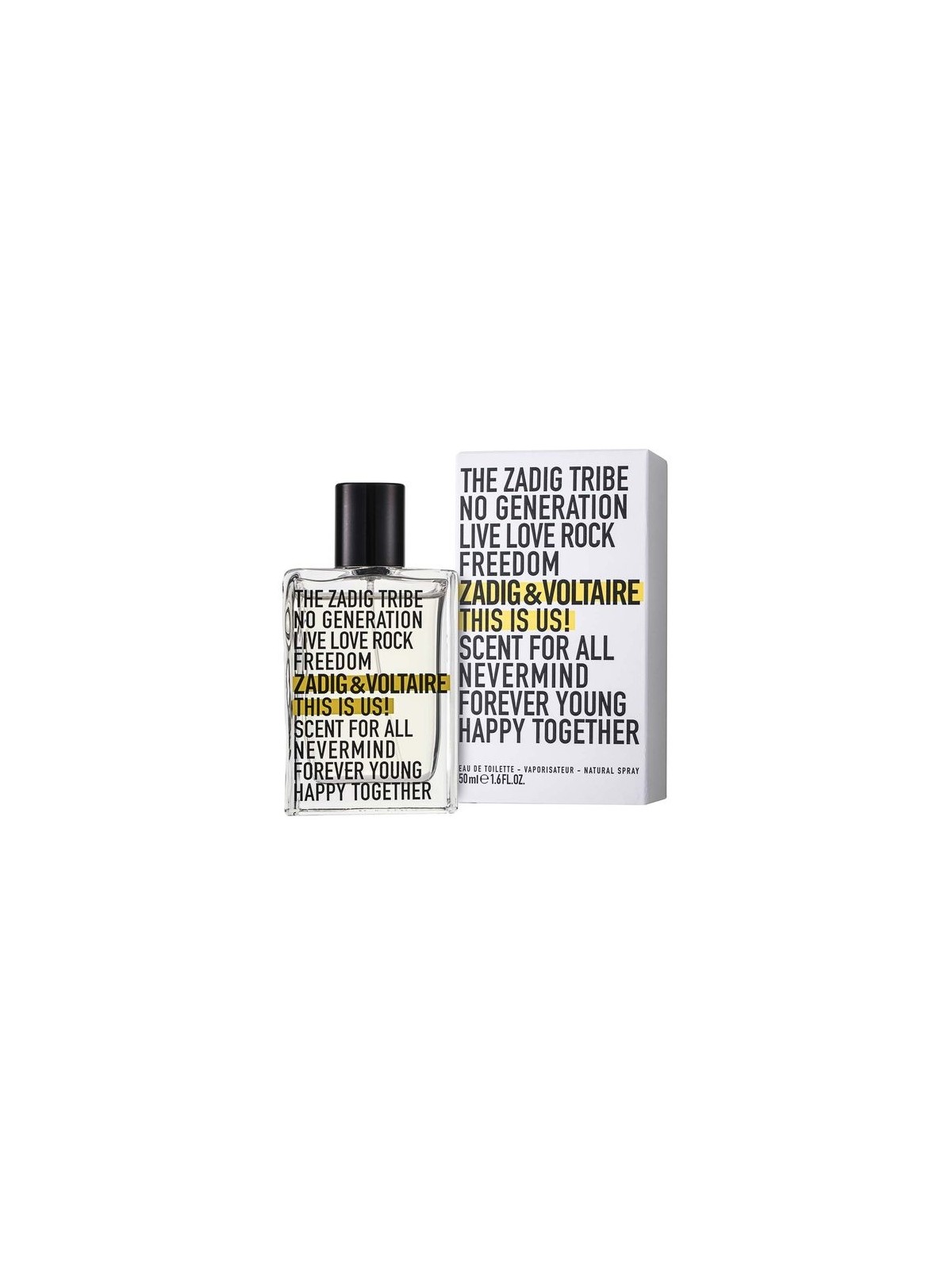 Zadig & Voltaire This is Us! SNFH eau de toilette Spray unisex 50ml