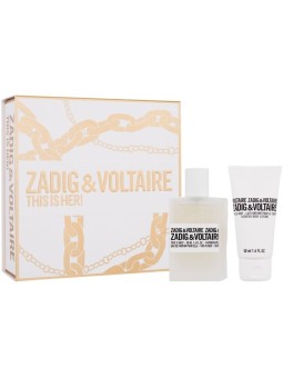 Zadig & Voltaire This Is Her! Giftset 100ml eau de parfum Spray 50ml-Body Lotion 50ml