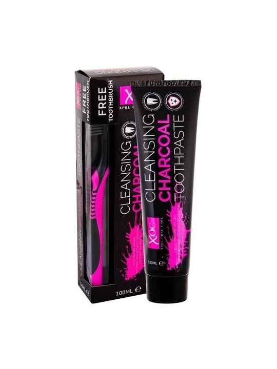 XPel Carbone detergente per l'igiene orale Set per denti belli donna