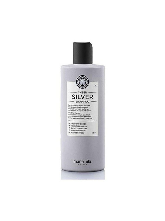Maria Nila Sheer Silver Shampoo Shampoo che neutralizza i toni gialli dei capelli donna 1000ml