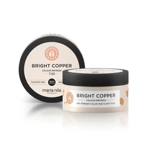 Bright Copper Colour Refresh Mask - Gentle nourishing mask without permanent color pigments