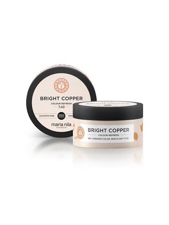 Bright Copper Colour Refresh Mask - Gentle nourishing mask without permanent color pigments