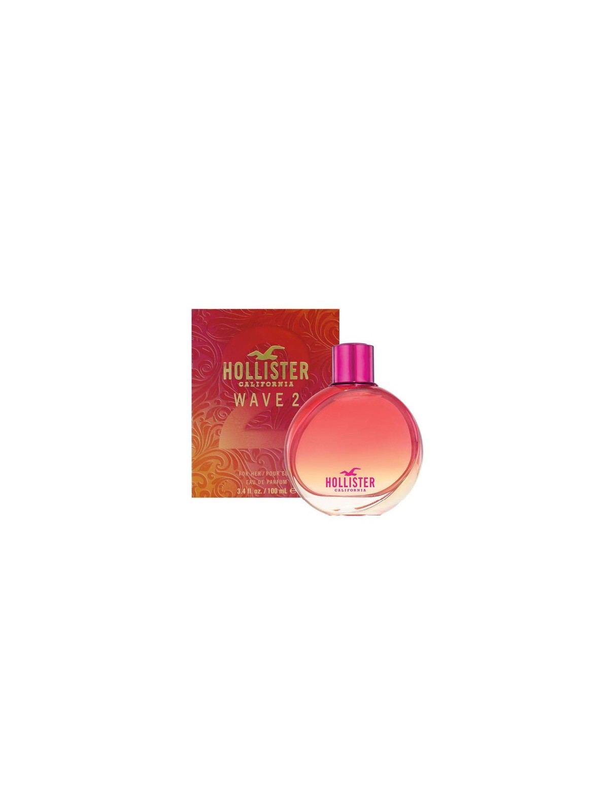 Hollister Wave 2 Per Lei Eau De Parfum Spray 100ml Unisex