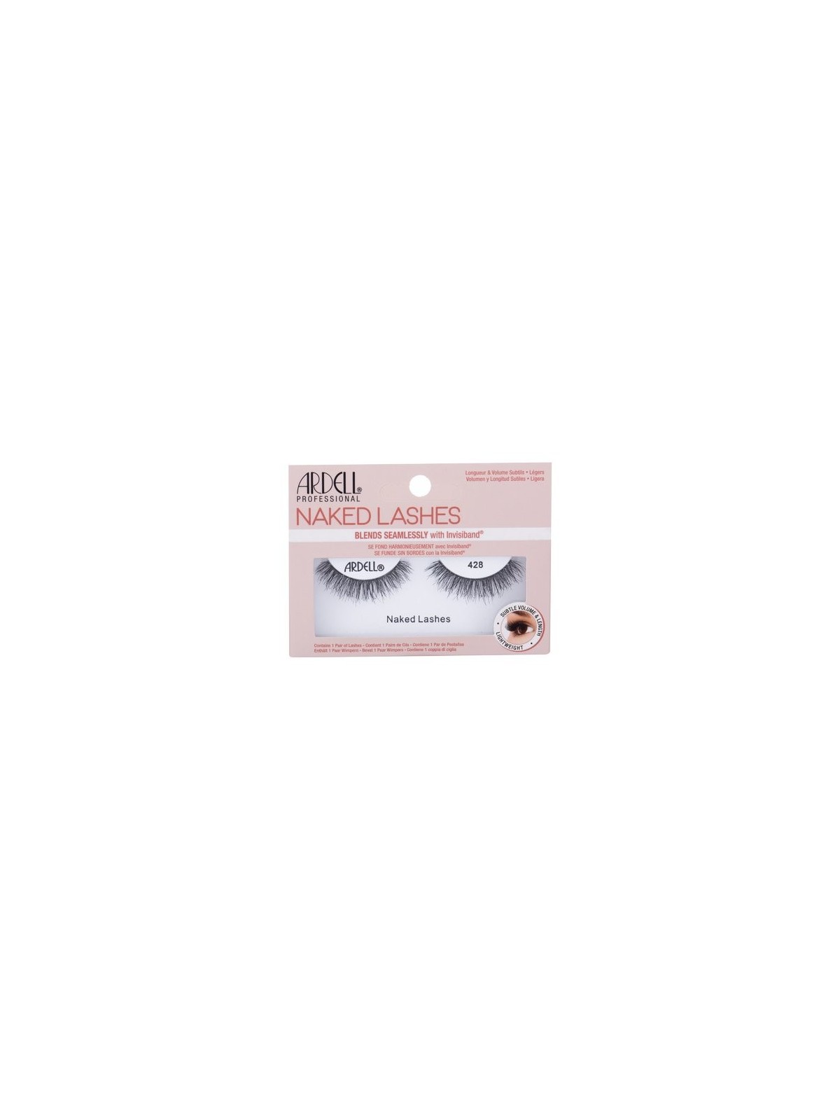 Ardell Naked Lashes 428 Ciglia finte per un look naturale donna 1 unit Black