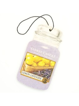 Yankee Candle Barattolo per auto Lemon Lavender Ultimate carta con lavanda Etichetta per auto in carta unisex