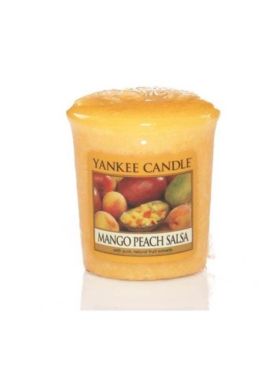 Yankee Candle Candela Votiva Aromatica Unisex Mango Peach Salsa 49 0g